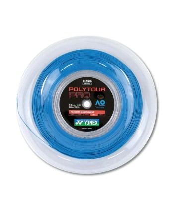 Yonex Polytour Pro 115 / 18 200m Tennis String Reel (Blue) pas cher