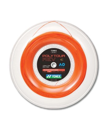 Yonex Polytour Rev 120 / 17 200m Tennis String Reel (Bright Orange) votre