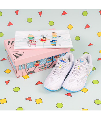 Victor x Crayon Shin Chan Court Shoes A39CS A (Bright White) pas cher chine