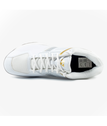 Yonex Strider Wide (White/Gold) Court Shoe le concept de la Pate a emporter 