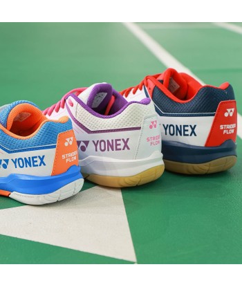 Yonex Strider Wide (White/Red) Court Shoe Amélioration de cerveau avec