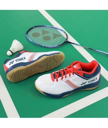 Yonex Strider Wide (White/Red) Court Shoe Amélioration de cerveau avec