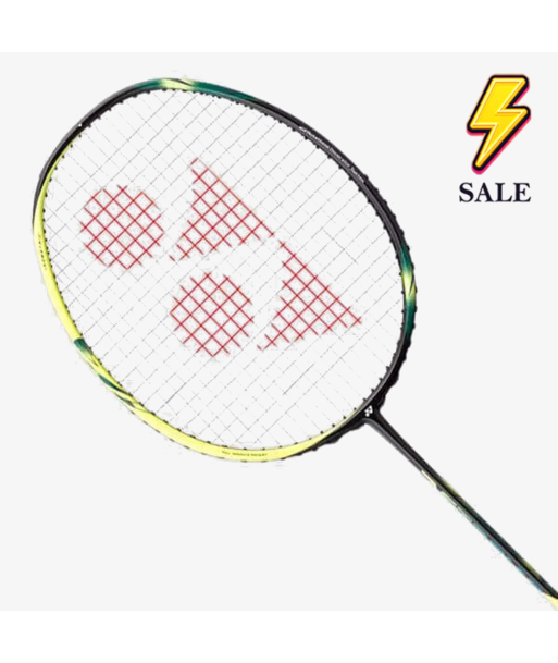 Yonex Astrox 2 (Black/Yellow) Strung with BG65-24LB Les êtres humains sont 