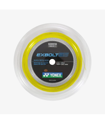 Yonex Exbolt 65 200m Badminton String (Yellow) Jusqu'à 80% De Réduction