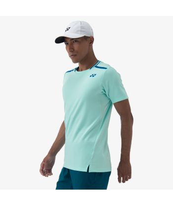 Yonex Men's Crew Neck Shirts 10559 (Cyan) shop