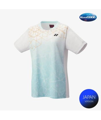 Yonex Women's Crew Neck Tournament Shirts 20814 (White) Comparez et commandez 