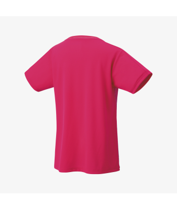 Yonex Women's Crew Neck Tournament Shirts 20814 (Bright Pink) solde