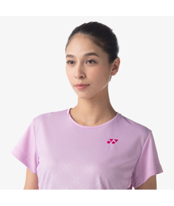 Yonex Women's Crew Neck Tournament Shirts 20738 (Mist Pink) online