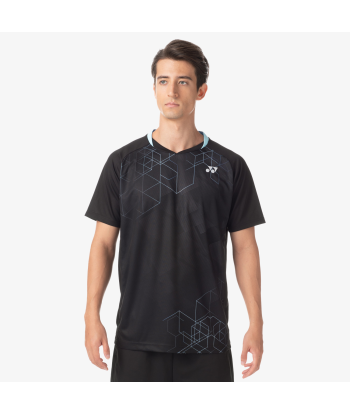 Yonex Men's Crew Neck Shirt 10602 (Black) Dans la société mordern