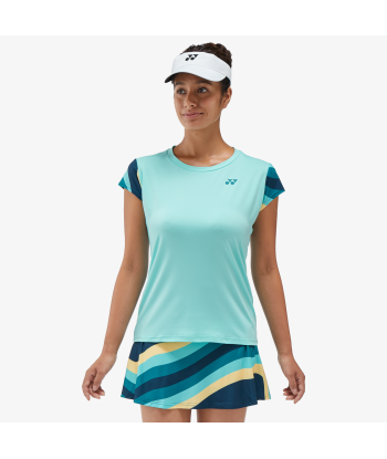 Yonex Women's Crew Neck Shirt 20754 (Cyan) Comment ça marche