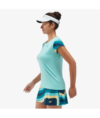 Yonex Women's Crew Neck Shirt 20754 (Cyan) Comment ça marche