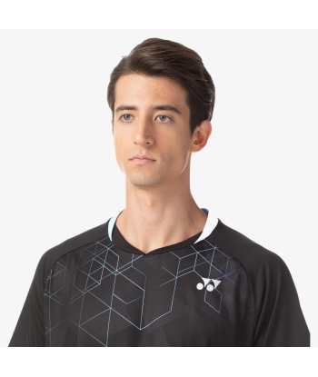 Yonex Men's Crew Neck Shirt 10602 (Black) Dans la société mordern