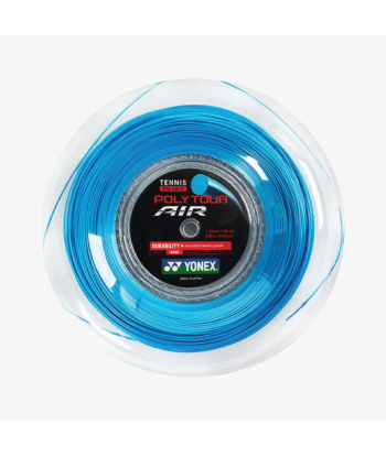 Yonex Polytour Air 125 / 16L 200m Tennis String Reel (Blue) français