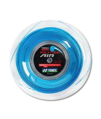 Yonex Polytour Air 125 / 16L 200m Tennis String Reel (Blue) français