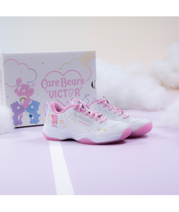 Victor x Care Bears Junior Court Shoes A-CBCJR AI (White/Pink) JUSQU'A -70%! 