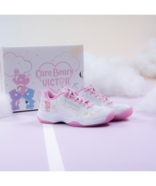 Victor x Care Bears Junior Court Shoes A-CBCJR AI (White/Pink) JUSQU'A -70%! 