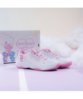 Victor x Care Bears Court Shoes A-CBC AI (White/Pink) la colonne vertébrale