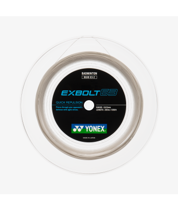 Yonex Exbolt 63 200m Badminton String (Ruby Red) pas cheres