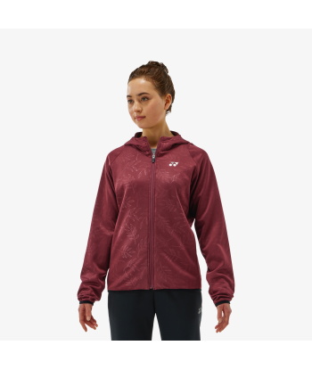 Yonex Women's Knitted Warm-Up Hoodie 58112 (Dark Wine) Faites des économies