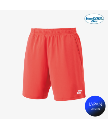 Yonex Men's Knitted Half Pants 15170 (Pearl Red) en stock