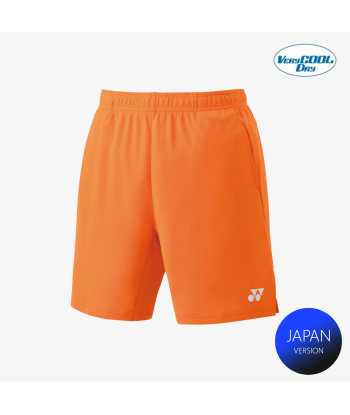 Yonex Men's Knitted Half Pants 15170 (Bright Orange) Venez acheter