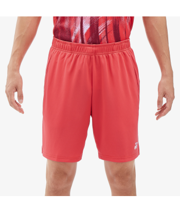 Yonex Men's Knitted Half Pants 15170 (Pearl Red) en stock