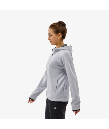 Yonex Women's Knitted Warm-Up Hoodie 58112 (Silver Gray) pour bénéficier 