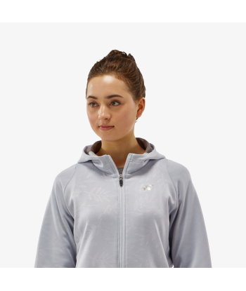 Yonex Women's Knitted Warm-Up Hoodie 58112 (Silver Gray) pour bénéficier 