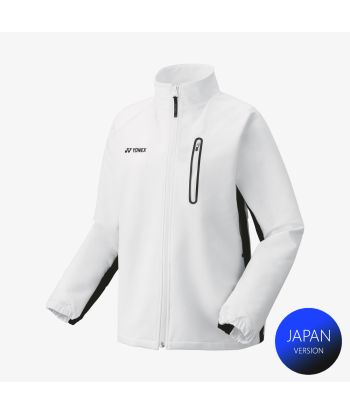 Yonex Women's Warm-Up Jacket 57083 (White) est présent 