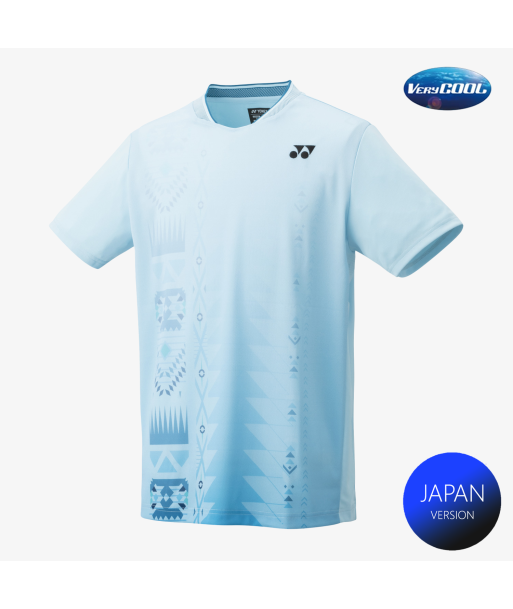 Yonex Unisex Game Shirts 10609 (Aqua Blue) solde