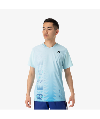 Yonex Unisex Game Shirts 10609 (Aqua Blue) solde