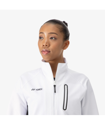 Yonex Women's Warm-Up Jacket 57083 (White) est présent 