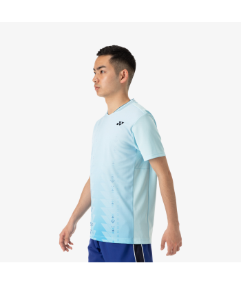 Yonex Unisex Game Shirts 10609 (Aqua Blue) solde