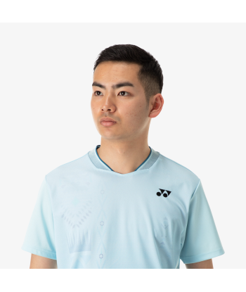 Yonex Unisex Game Shirts 10609 (Aqua Blue) solde