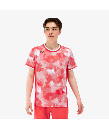 Yonex Men's Game Shirts 10575 (Pearl Red) meilleur choix