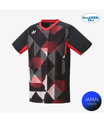 Yonex Men's Game Shirts 10576 (Black) des créatures d'habitude