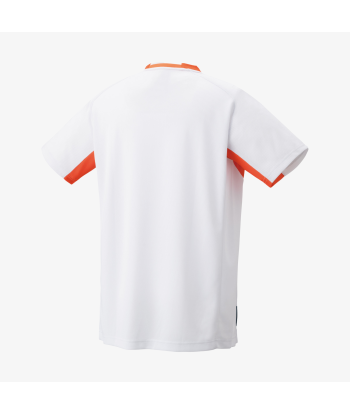 Yonex Men's Game Shirts 10576 (White) la colonne vertébrale