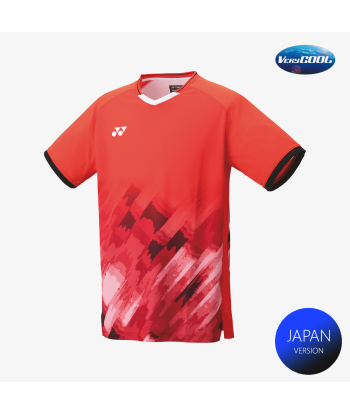 Yonex Men's Game Shirts 10581 (Flash Orange) Jusqu'à 80% De Réduction