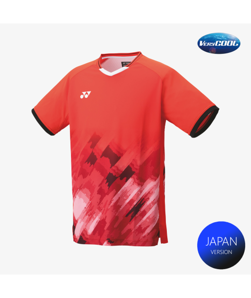 Yonex Men's Game Shirts 10581 (Flash Orange) Jusqu'à 80% De Réduction