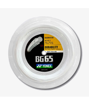 Yonex BG 65 200m Badminton String (White) store