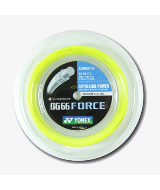 Yonex BG 66 Force 200m Badminton String (Yellow) de l' environnement