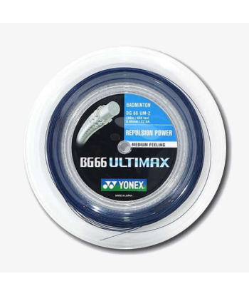 Yonex BG 66 Ultimax 200m Badminton String (Pearl Navy) en stock