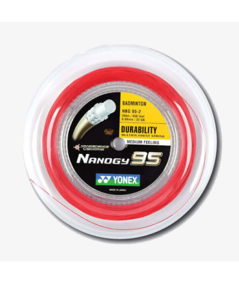 Yonex Nanogy 95 200m Badminton String (Red) 2 - 3 jours ouvrés.