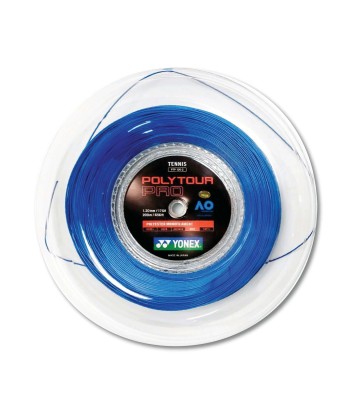 Yonex Polytour Pro 120 / 17 200m Tennis String Reel (Blue) à prix réduit toute l'année