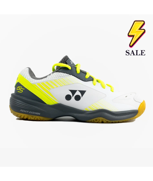 Yonex Power Cushion 65 Junior (White/Lime) de France