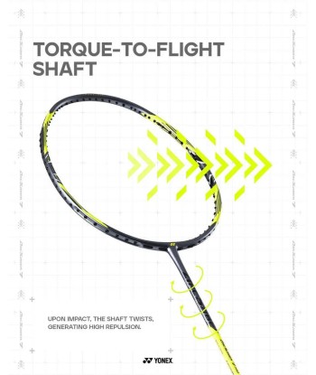 Yonex ArcSaber 7 Pro (Gray/Yellow) une grave pollution 