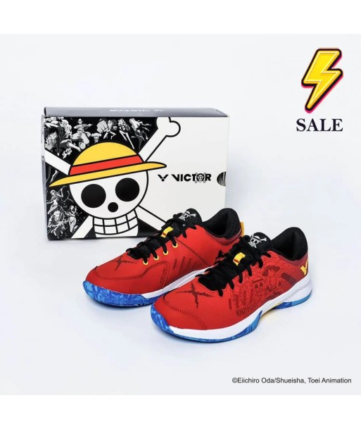 Victor x One Piece Luffy Shoes (A-OPL) Red la colonne vertébrale