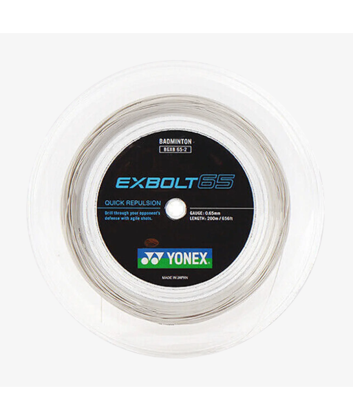 Yonex Exbolt 65 200m Badminton String (White) l'achat 