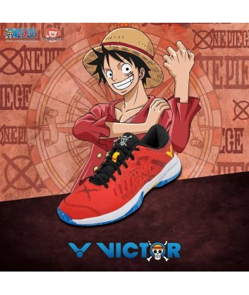 Victor x One Piece Luffy Shoes (A-OPL) Red la colonne vertébrale