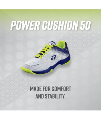 Yonex Power Cushion 50 (White/Blue) commande en ligne